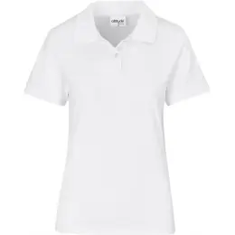 Ladies Recycled Promo Golf Shirt White